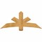 Ekena Millwork Alberta Rough Sawn Timber Gable Bracket, Western Red Cedar, 60"W x 25"H x 4"D x 6"F, 10/12 Pitch GBW060X25X0406ALB00RWR - alternate 1